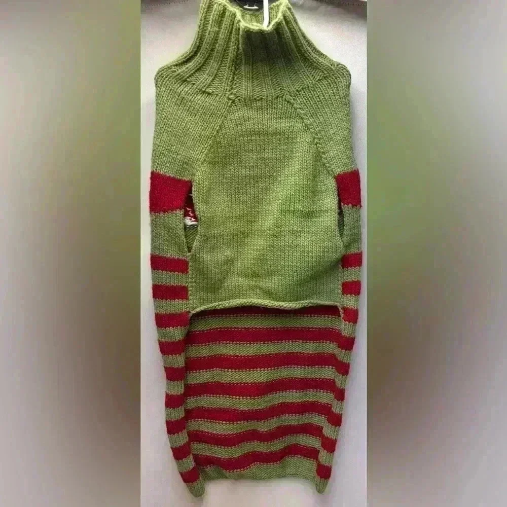 Little Monster Dog Sweater Chilly Dog Hand Knit Wool - Picture 4 of 5